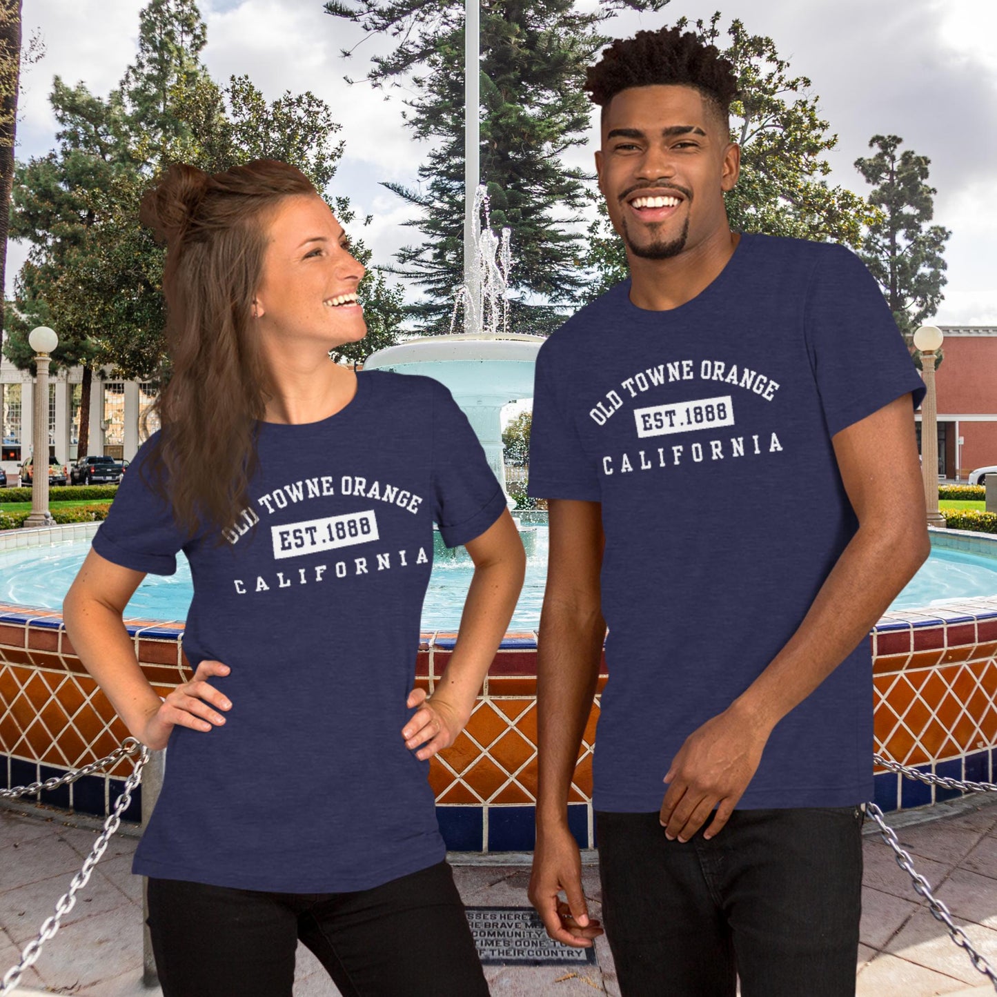 Old Towne Orange Est 1888 Basic Unisex t-shirt