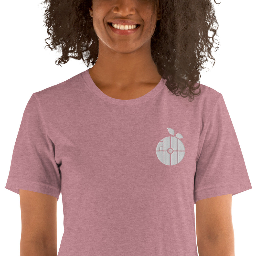For God so Loved Old Towne Orange Women's t-shirt