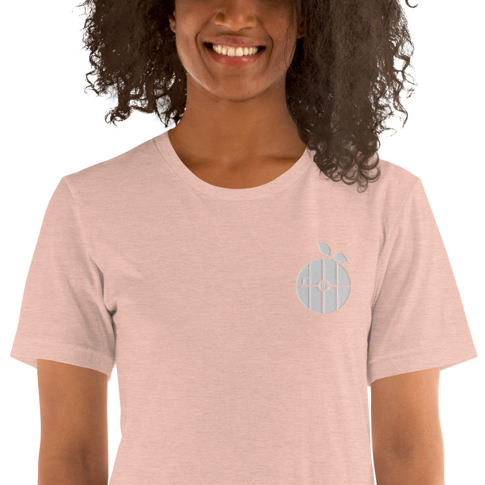 For God so Loved Old Towne Orange Women's t-shirt