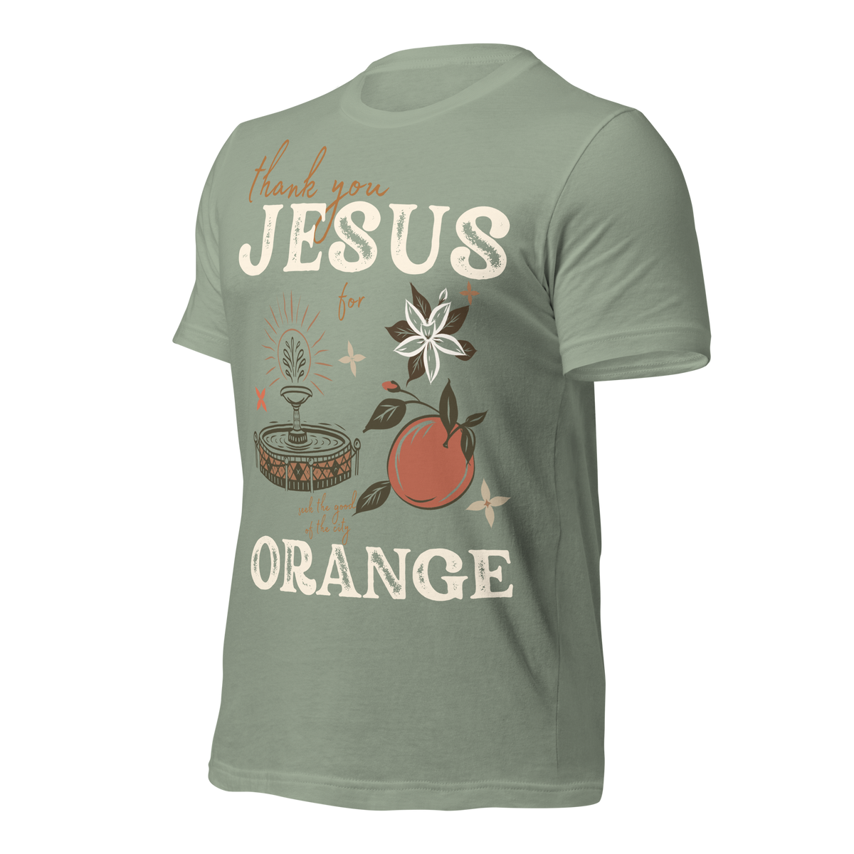 Thank you Jesus for Orange T-Shirt