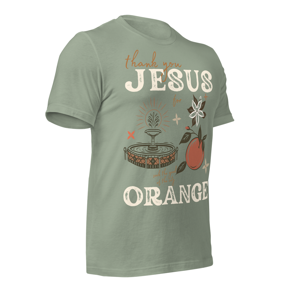 Thank you Jesus for Orange T-Shirt