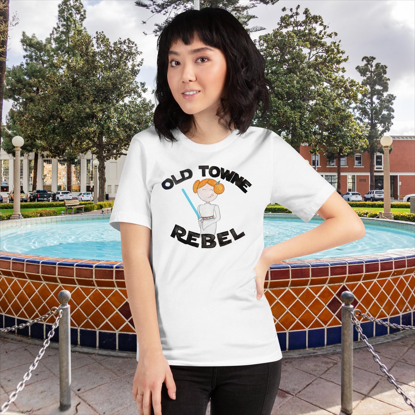 Old Towne Rebel Princess Women's Short Sleeve T-Shirt