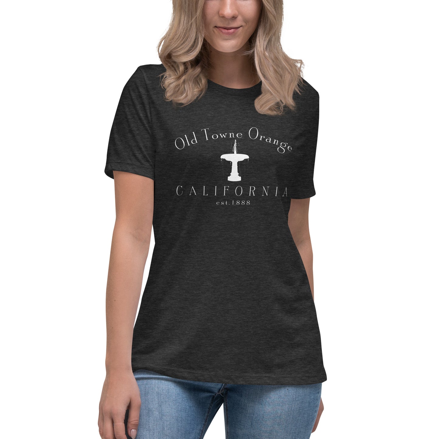 Old Towne Orange Basic Women's Relaxed T-Shirt