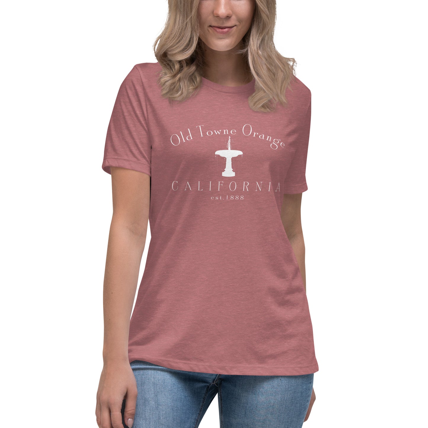 Old Towne Orange Basic Women's Relaxed T-Shirt