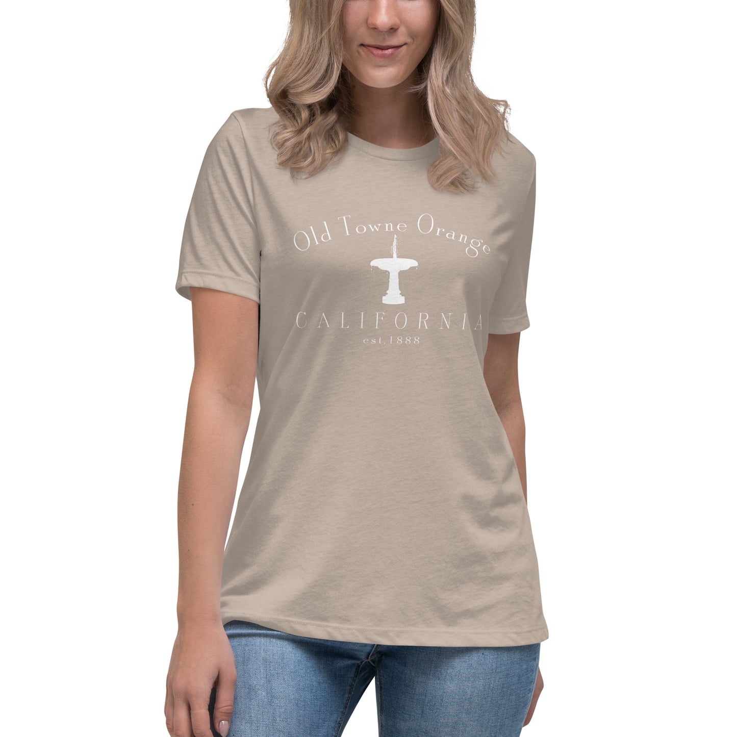 Old Towne Orange Basic Women's Relaxed T-Shirt