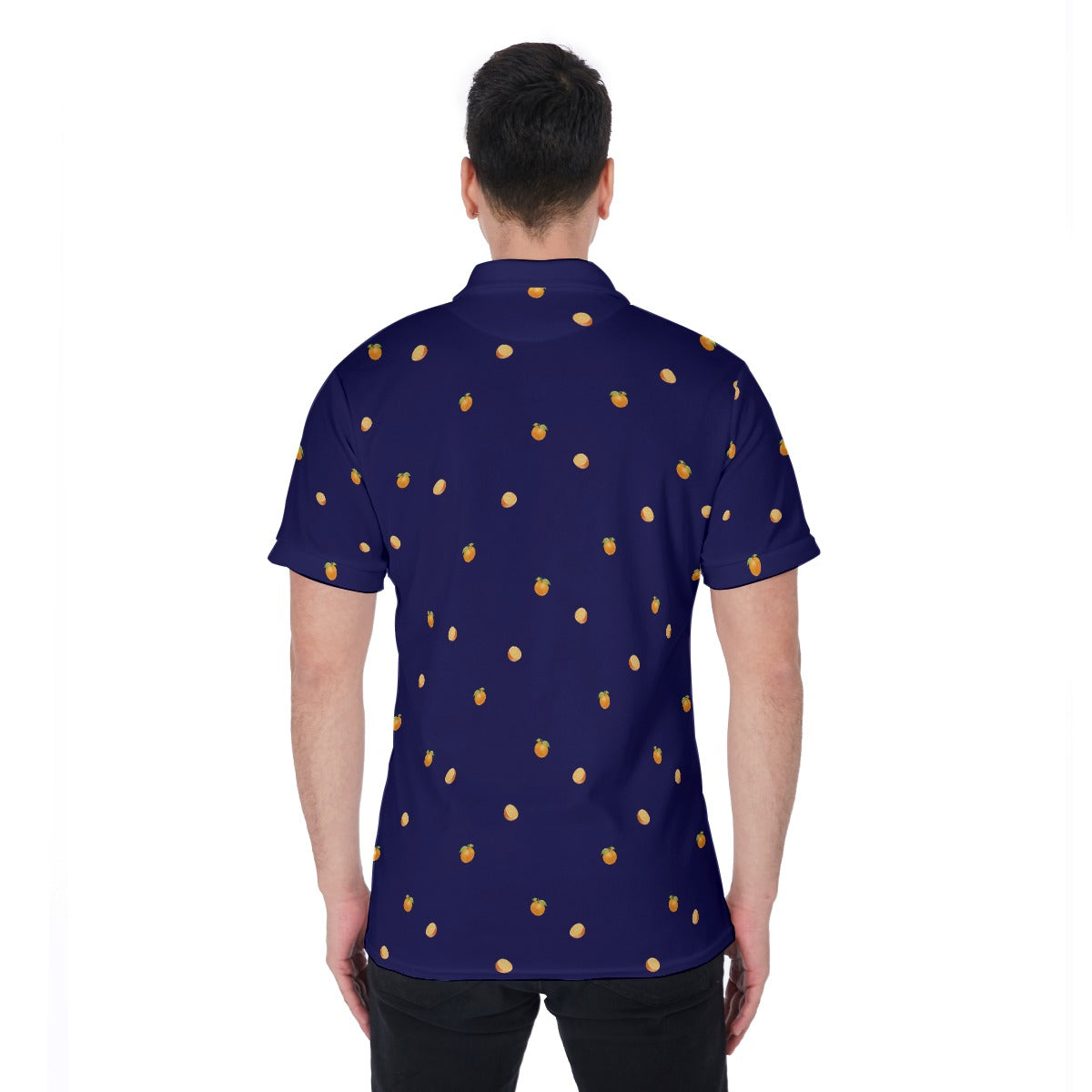 Simple Oranges Men's Polo Shirt