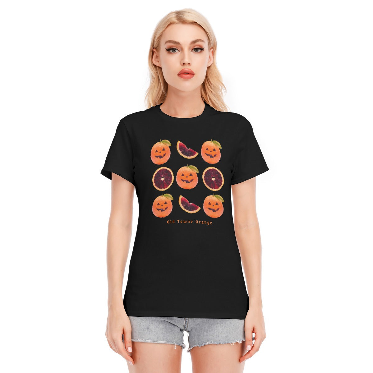 Blood Orange Women's Round Neck T-Shirt