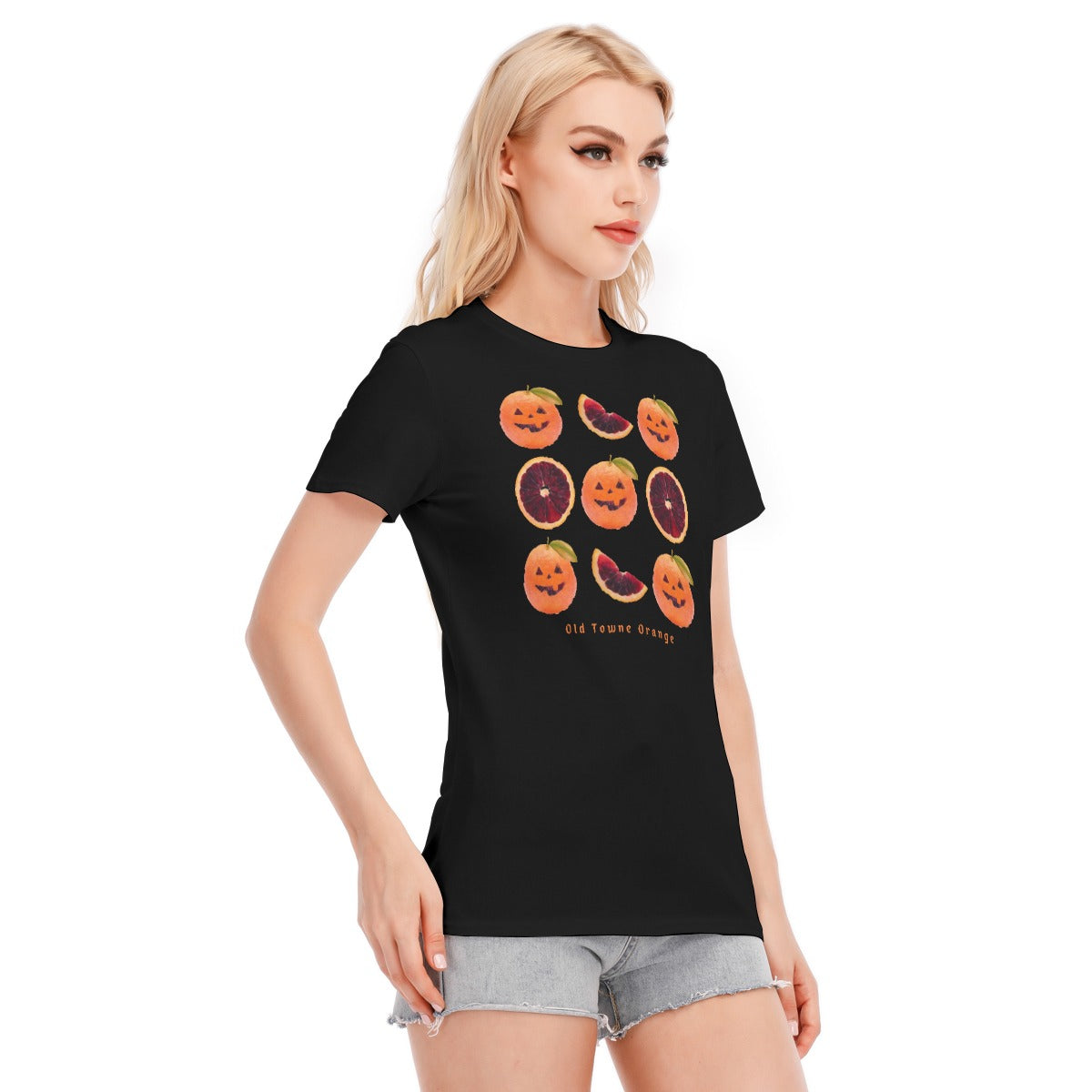 Blood Orange Women's Round Neck T-Shirt