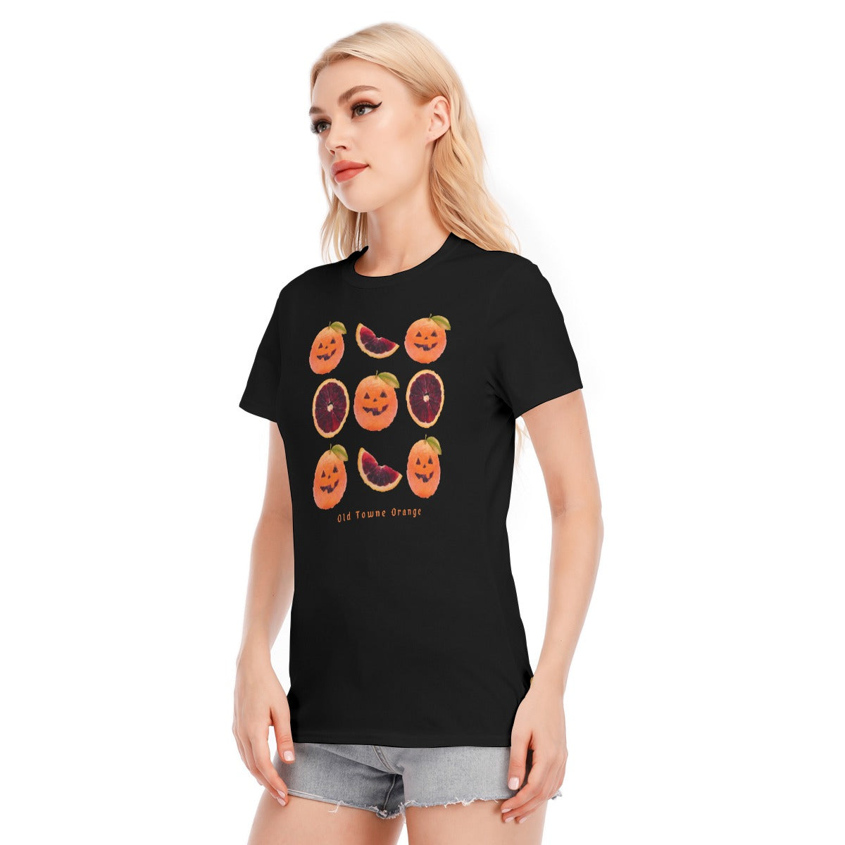 Blood Orange Women's Round Neck T-Shirt